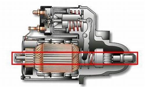 汽车发动机起动机关系图解_汽车发动机起动机关系